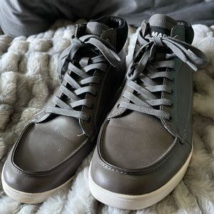 Steve Madden Grey High Top Shoes